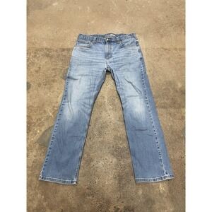 Carhartt Jeans Mens 36x32 Blue Rugged Flex Relaxed Fit Straight Leg BD2804-M‎